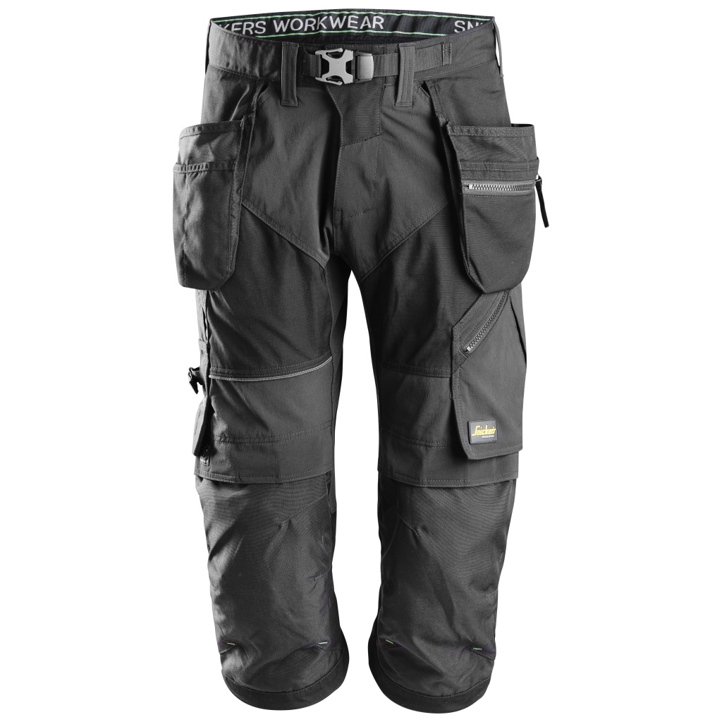 SNICKERS 6905 FLEXIWORK PIRATE WORK TROUSERS+ WITH HOLSTER P
