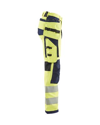 BLAKLADER 7197 WOMENS HI-VIS TROUSERS WITH 4-WAY-STRETCH