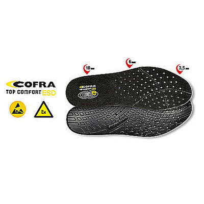 COFRA SO-TCO-00 TOP COMFORT ESD INSOLE PU