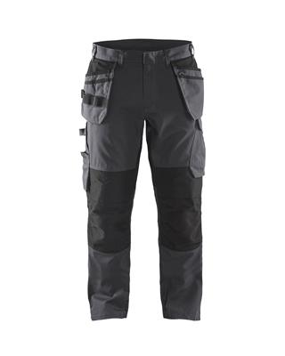 BLAKLADER 1496 SERVICE TROUSERS WITH STRETCH AND NAIL POCKET