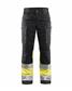 BLAKLADER 7161 WOMENS HI-VIS TROUSERS WITH STRETCH