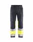 BLAKLADER 1551 HI-VIS TROUSERS WITH STRETCH